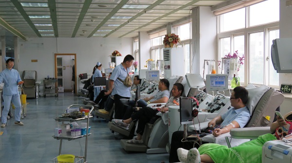 無償獻血，飛龍人在行動